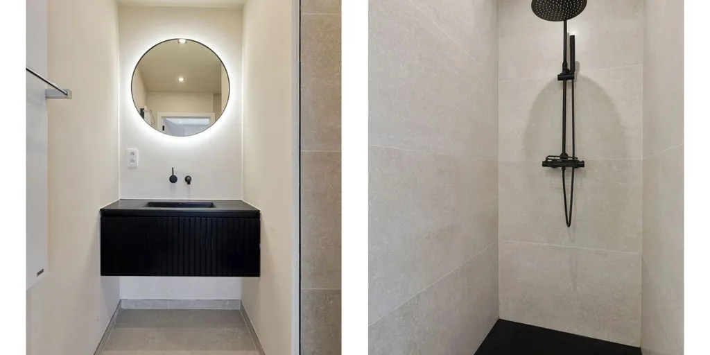 Salles de bain - Appartement Rénové avec Terrasse à Antwerpen