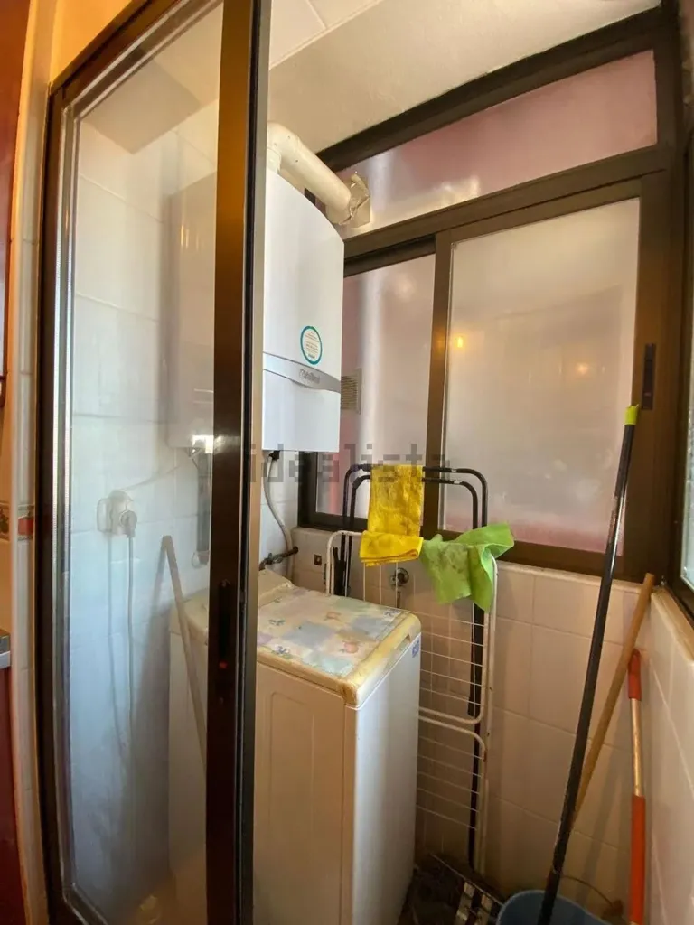 Pesuköök - Apartment with Balcony Views in Centro-Carretas