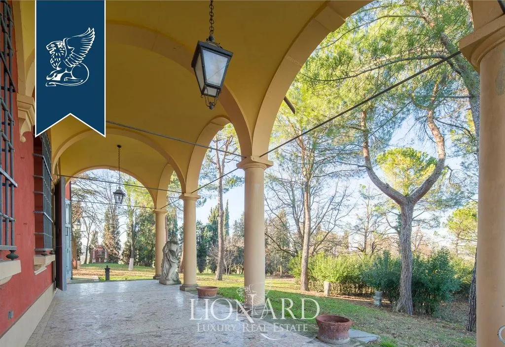 Terrasse - Historic Villa with 360° View in Zola Predosa