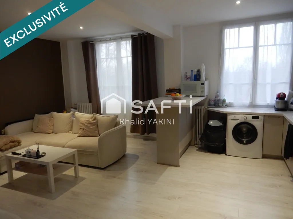 Soggiorno - Renovated Apartment in Haute-Isle