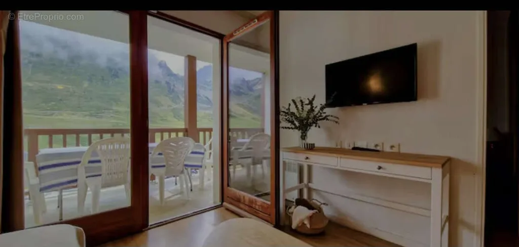 Balcon - Appartement avec Balcon Vue Pistes à la Mongie