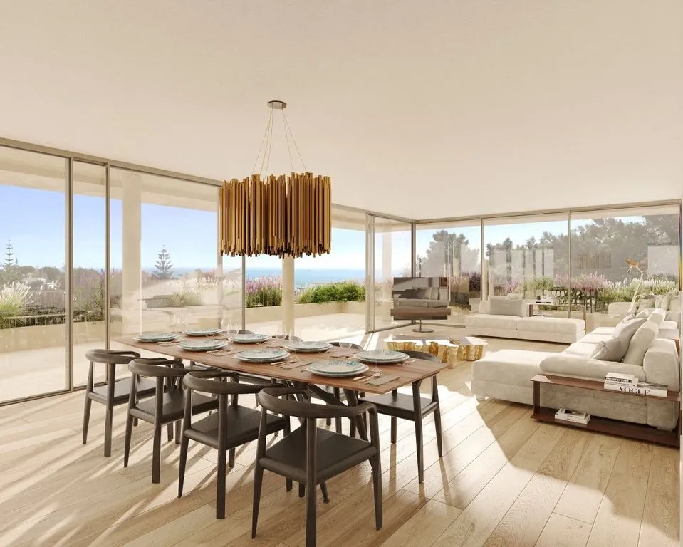 Salle à manger - Luxury Apartment with Pool in Cascais e Estoril