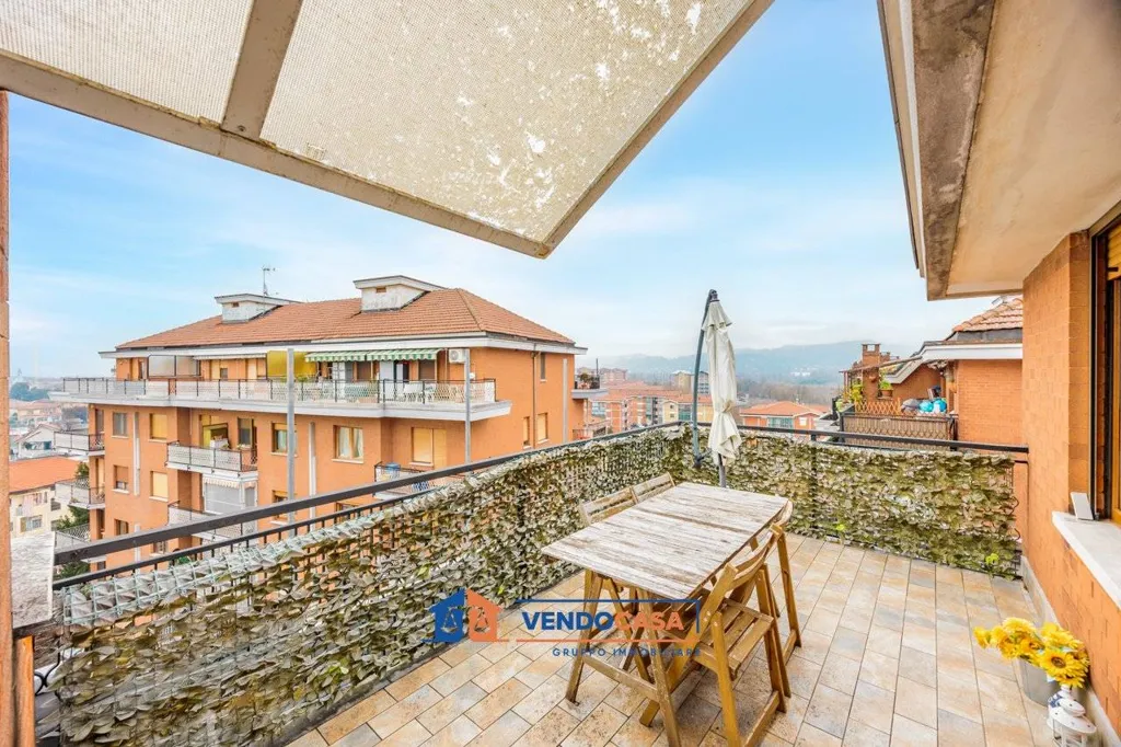 Balcon - Attico with Double Terraces in Settimo Torinese