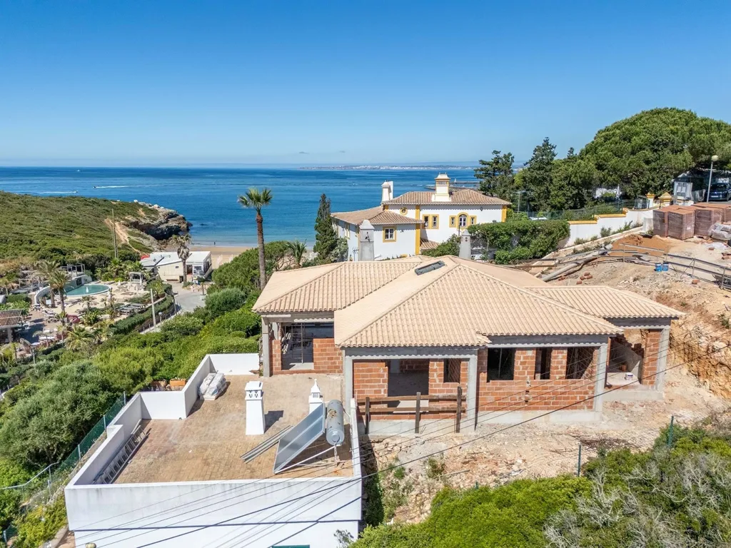 Õhuvaade - Beachfront Villa with Sea Views in Ferragudo