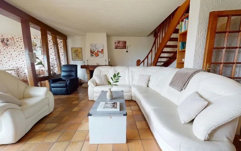 Living Room - Character House with Expansion Potential in Bertrange