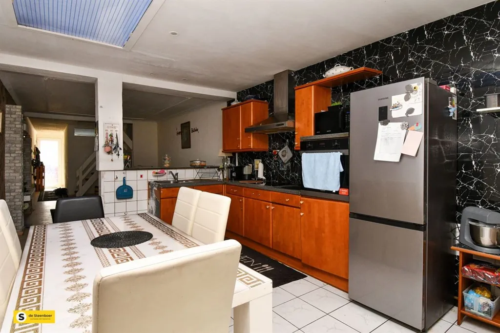Cuisine - Maison Charmante avec Terrasse à Deurne