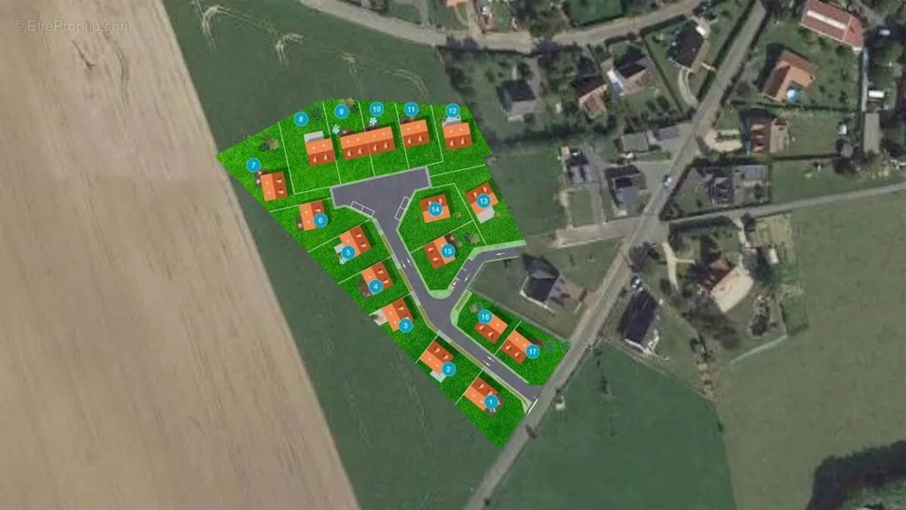 Floor Plan - Building Plot in Haute-Avesnes, Artois