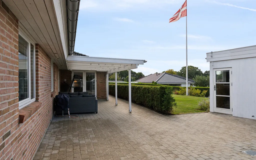 Terrasse - Eco-Friendly Villa with Solar Panels in Kollund