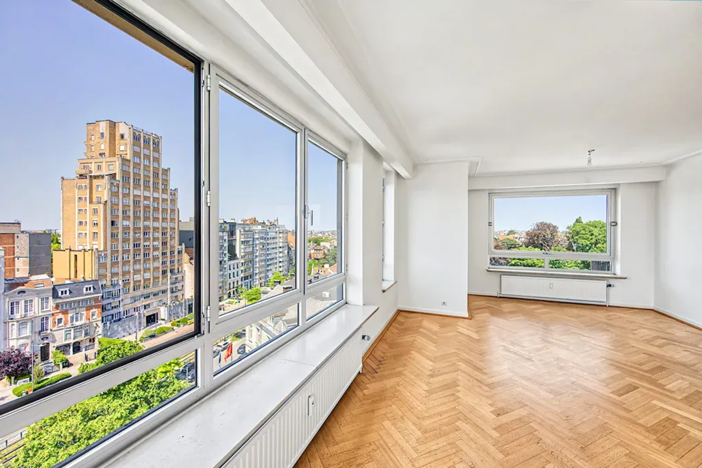Séjour - Appartement avec terrasse à Ixelles