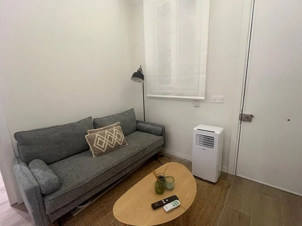 Living Room - Amueblado Flat near Retiro Park, Madrid