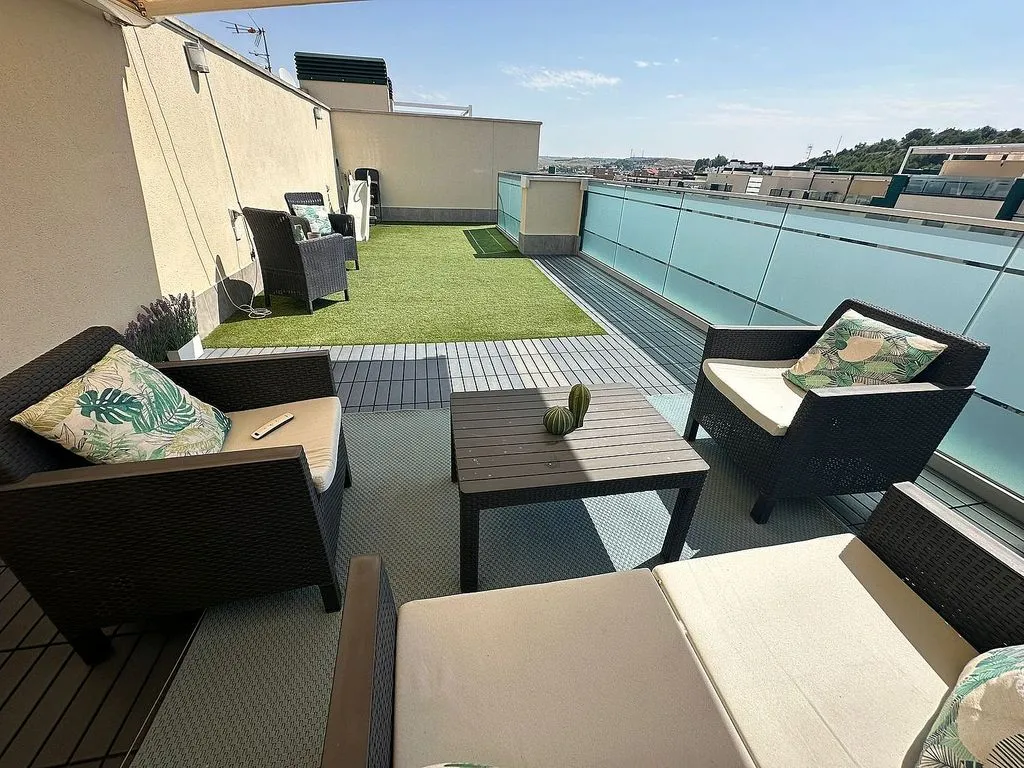 Terrass - Penthouse with Pool in Arganda del Rey
