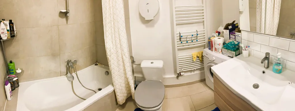 Salles de bain - Appartement Récemment Rénové avec Terrasse à Liège