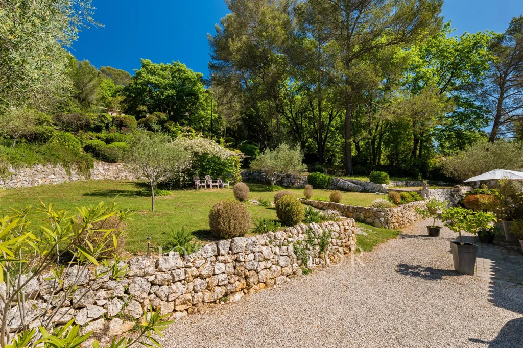 Garden - Two Villas with Extension Potential near Valbonne