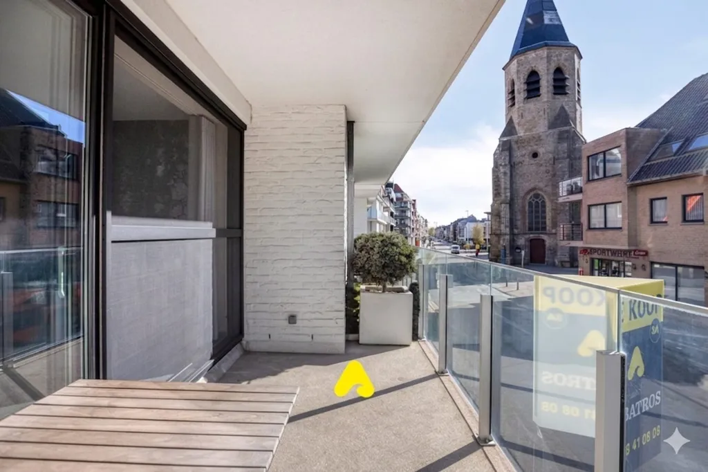 Balcon - Appartement avec Terrasse au Cœur de Middelkerke