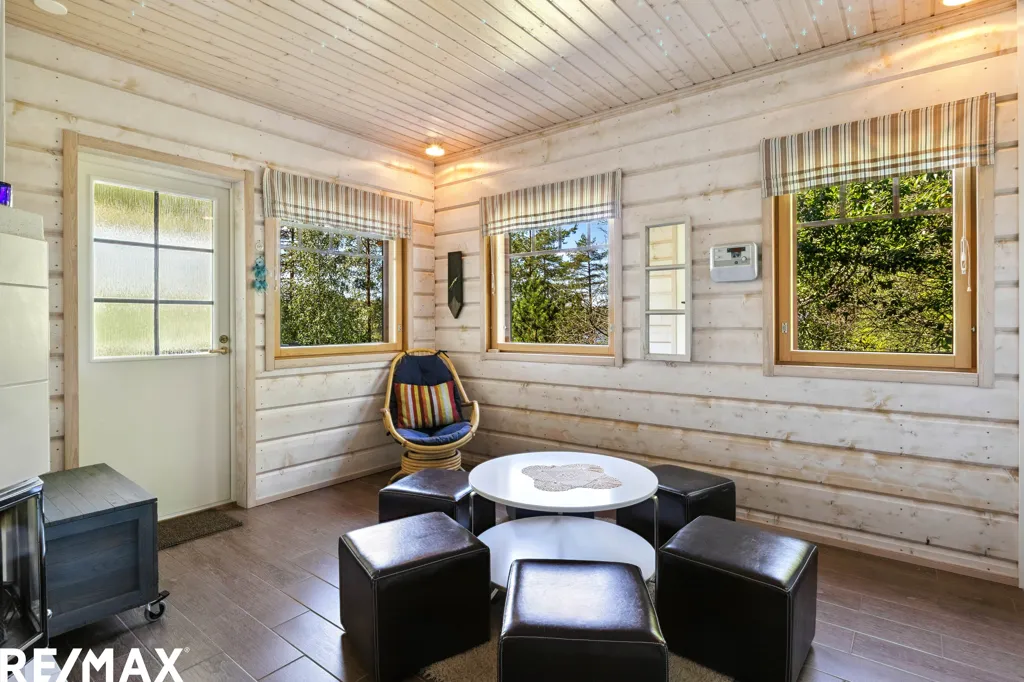 Soggiorno - Geothermal House with Private Beach in Taipalsaari