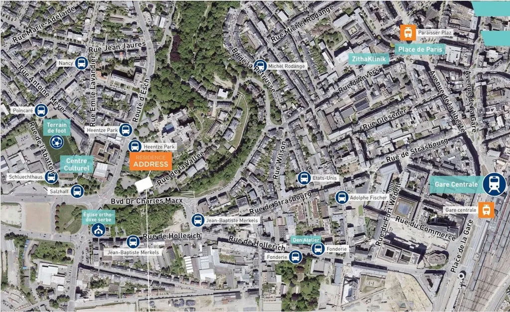 Appartement Neuf avec Balcon à Luxembourg-Hollerich