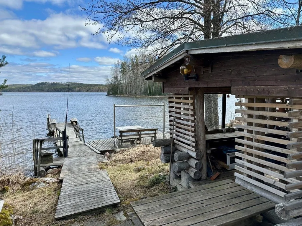 Exterior - Detached House with Lake View in Sysmä