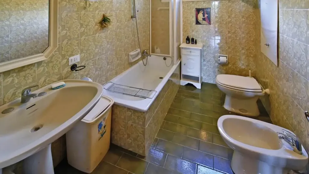 Salles de bain - Rustic Villa with Garden in Montebelluna