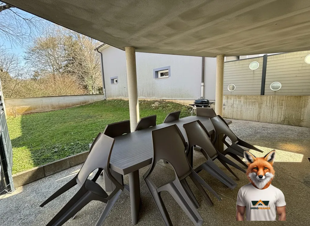 Terrass - T2 Apartment with Garden in Saône
