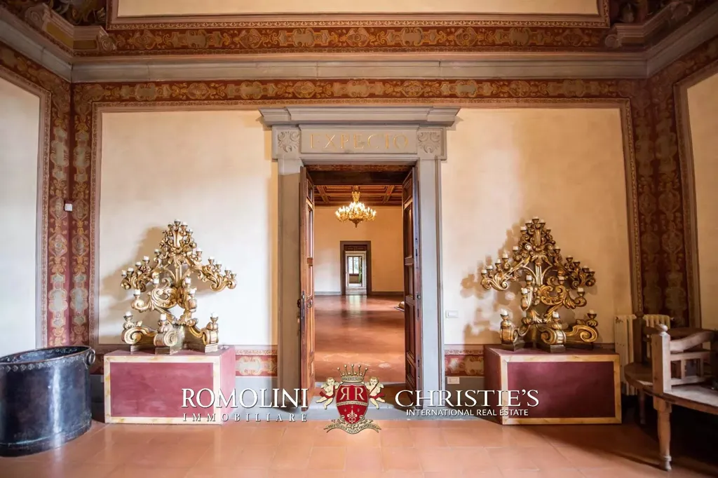 Entrée - Historic Villa with Panoramic Views near Florence