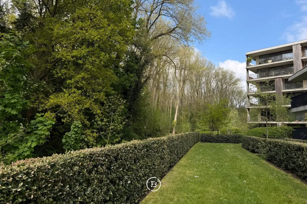 Jardin - Appartement avec Terrasse et Vue sur le Vert à Vaartdijk