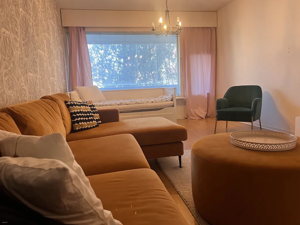 Séjour - 2-Bedroom Apartment with Balcony in Seinäjoki Centre