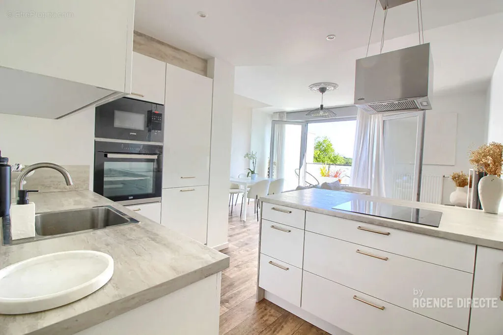 Cucina - T2 Apartment with Terrace in Rennes