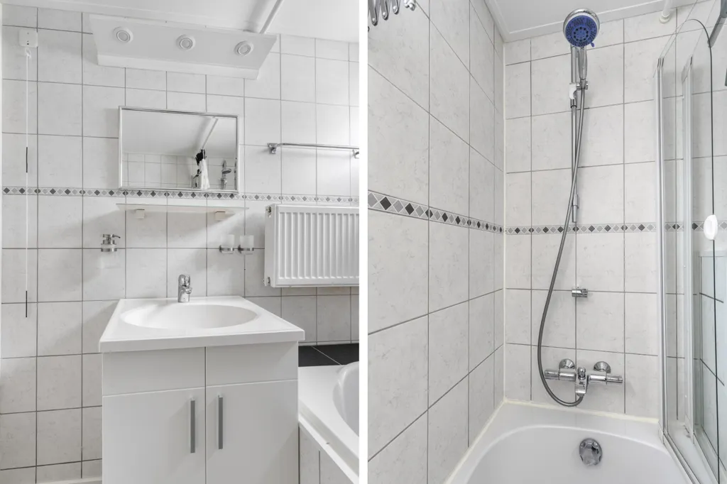 Salles de bain - Corner House with Garden in Westervoort