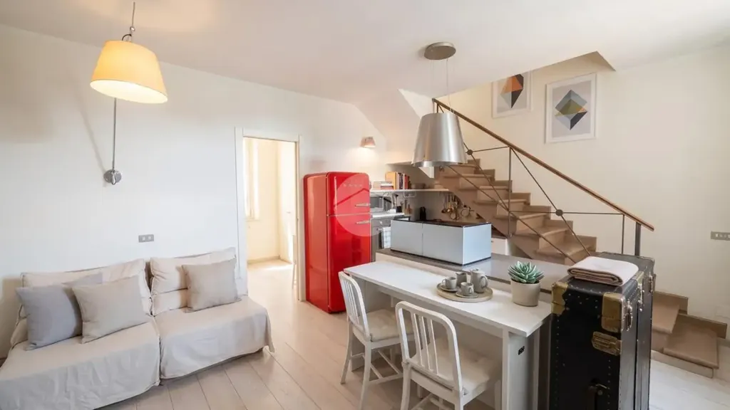 Soggiorno - Triplex Apartment with Garden View in Milan