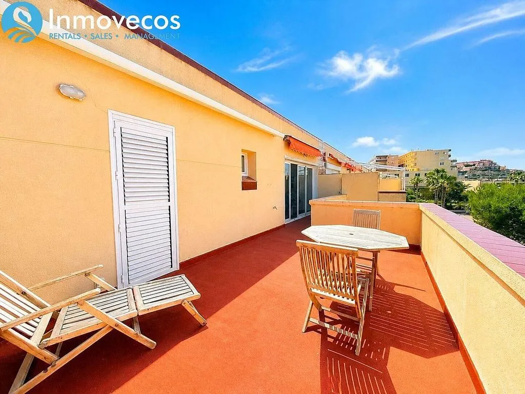 Terrass - Apartment with Pool and Terrace in La Manga
