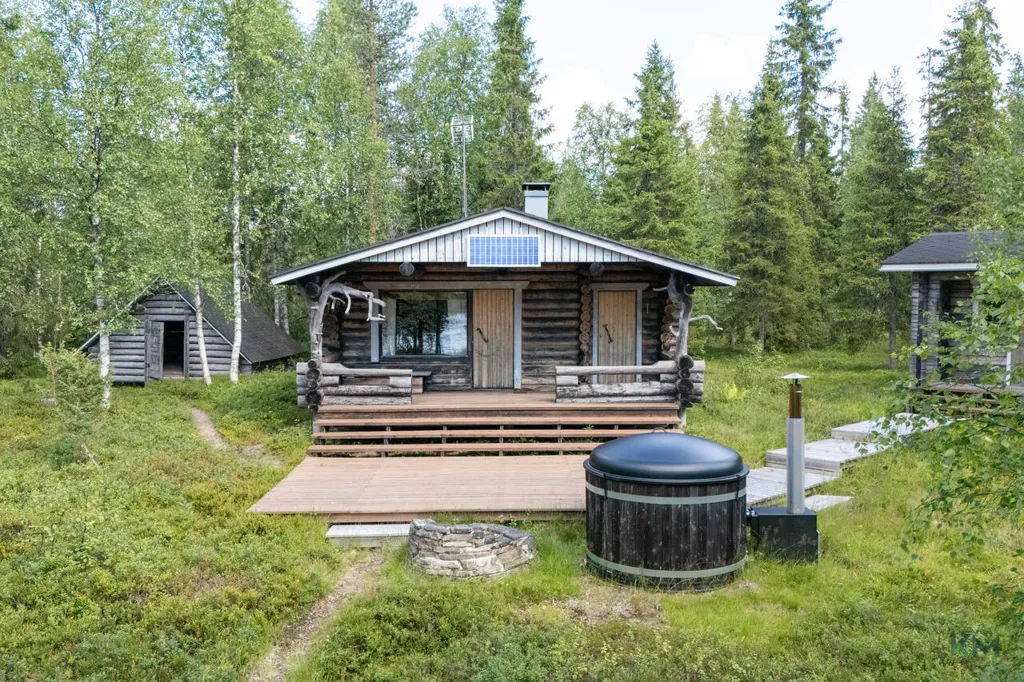 Vue aérienne - Cottage with Private Beach on Lake Ladoga