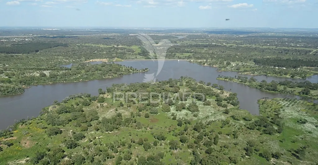Vista aerea - Rustic Land with Barrage View in Alentejo