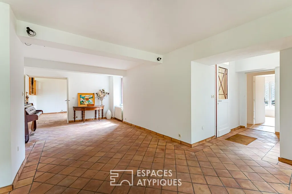 Entrée - Maison de Caractère avec Terrasse à Sainte-Mesme