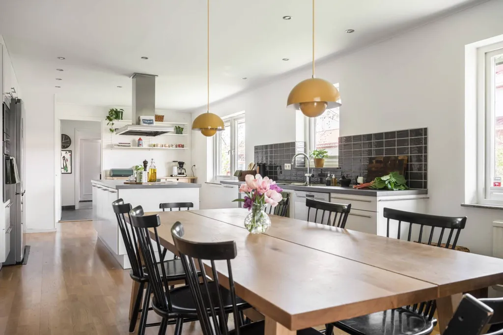 Dining Room - Spacious Villa with Garden in Lund