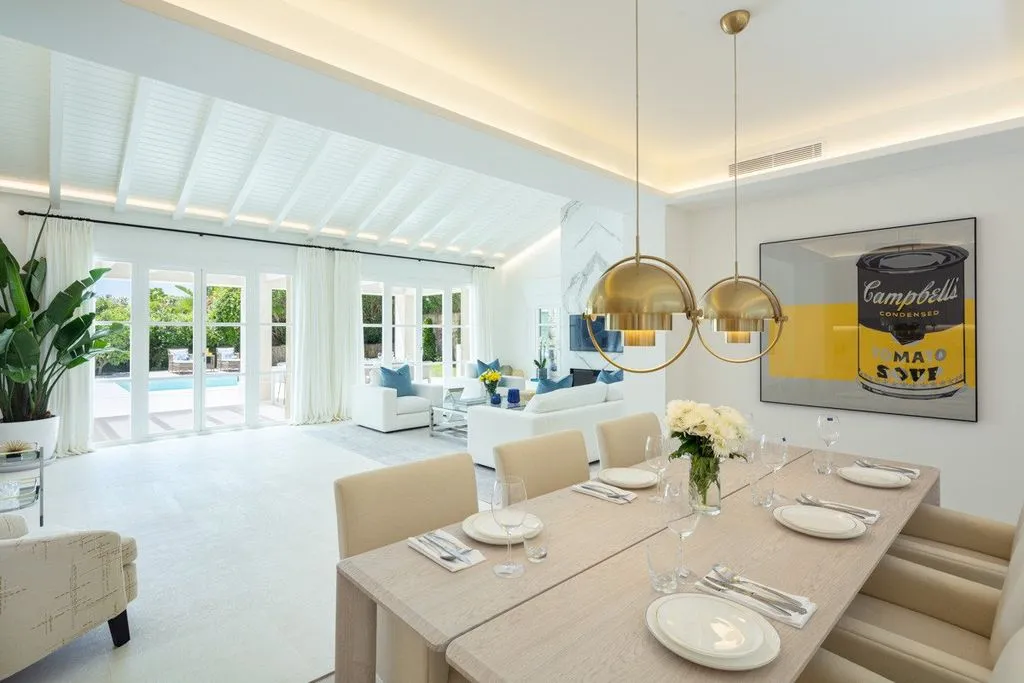 Salle à manger - Luxury Villa with Pool and Mountain View in Marbella