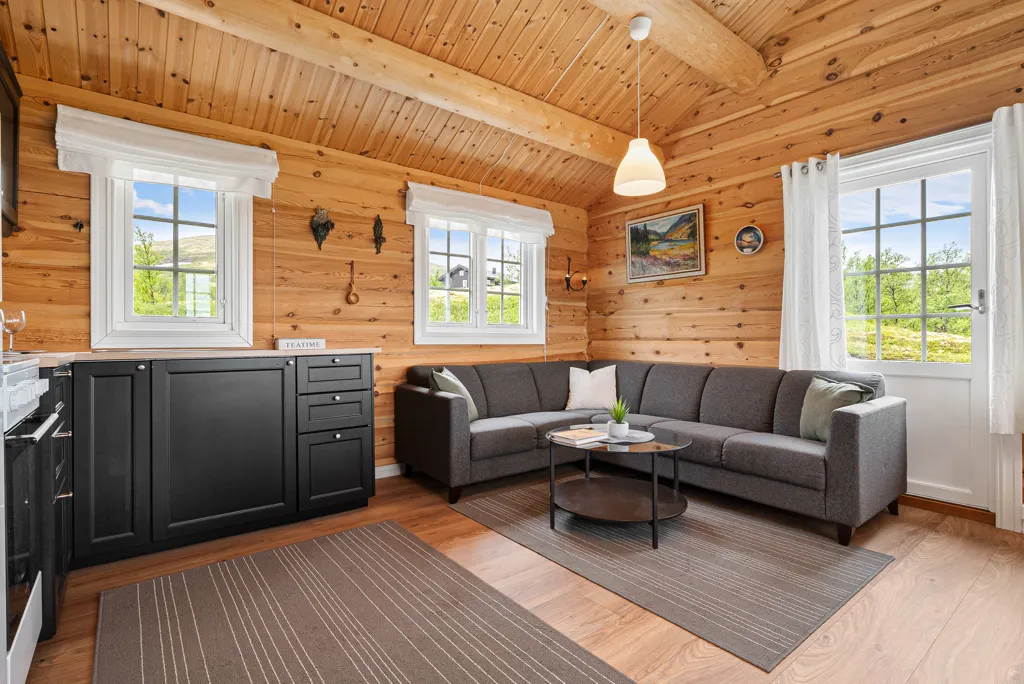 Séjour - Traditional Timber Cabin with Mountain Views in Ålen