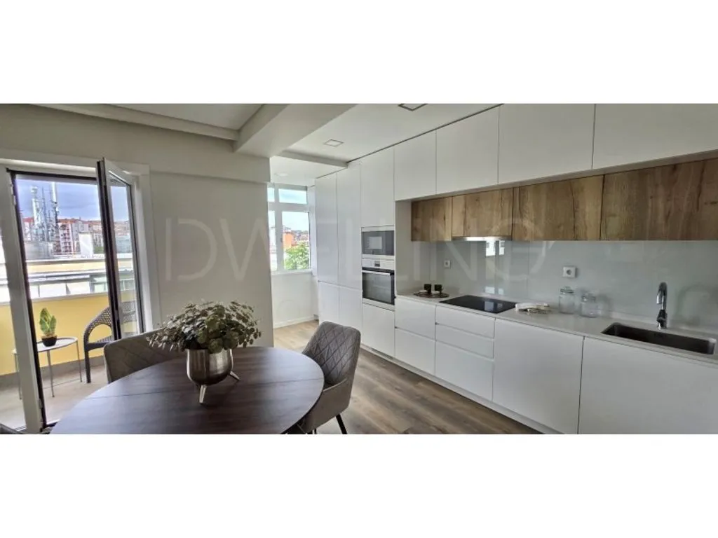 Cuisine - Refurbished Flat with View in Benfica, Lisbon