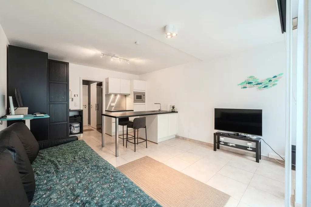 Soggiorno - Bright Studio with Terrace in Middelkerke