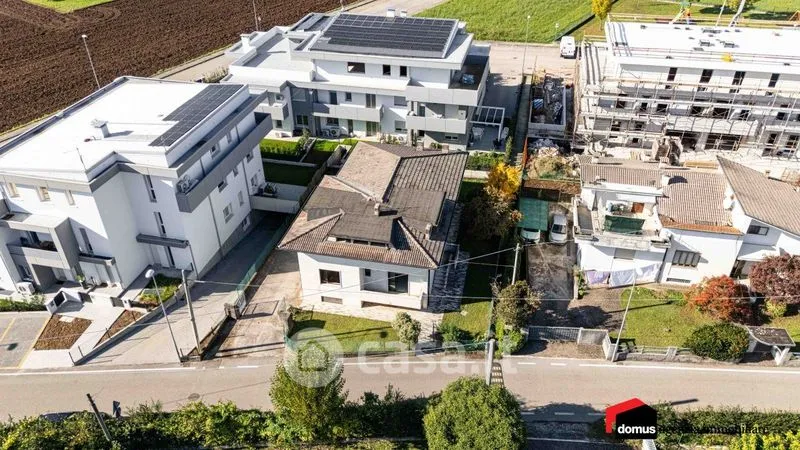 Vue aérienne - Semi-detached Villa with Garden in Thiene Centre