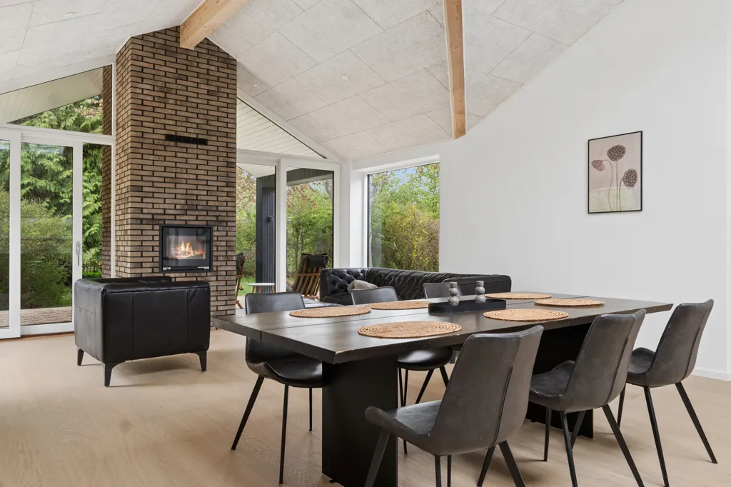 Salle à manger - New Summerhouse with Large Windows in Asserbo