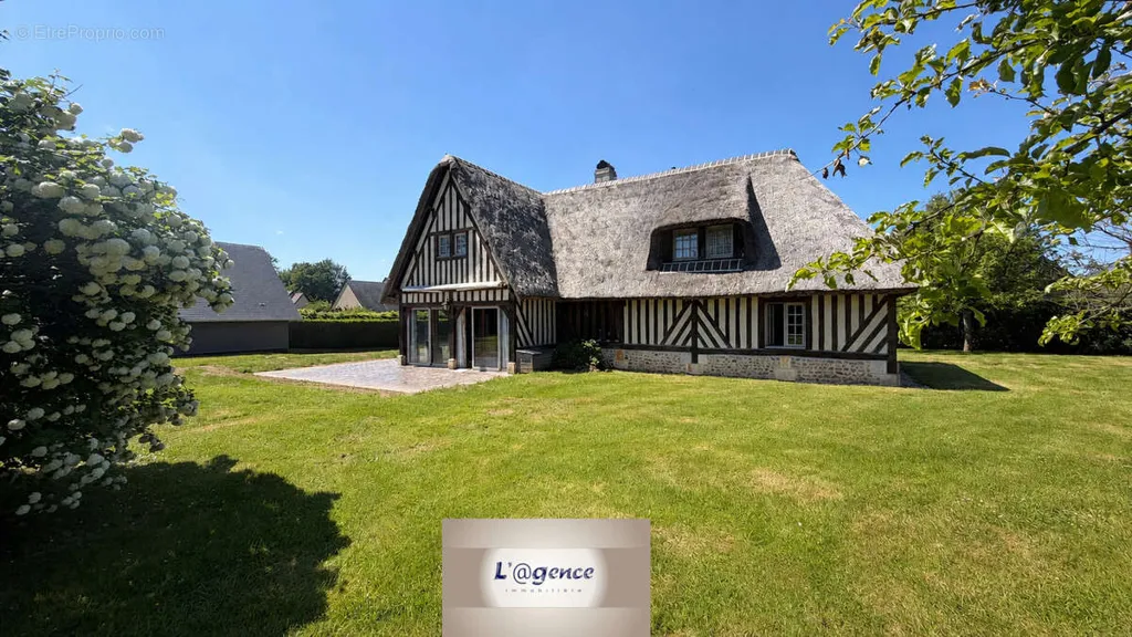 Välivaade - Thatched Cottage with Terrace in Pont-l'Évêque