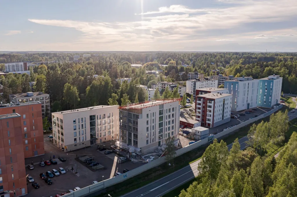 Vista aerea - Modern Apartment with Balcony in Järvenpää