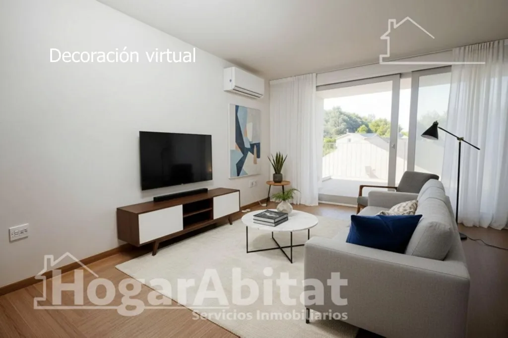 Séjour - New Two-Storey House with Terrace in Chiva