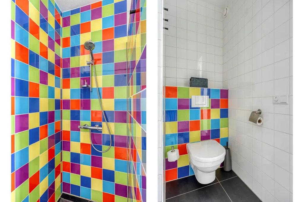 Salles de bain - Semi-Detached House with Panoramic Views in Leiderdorp