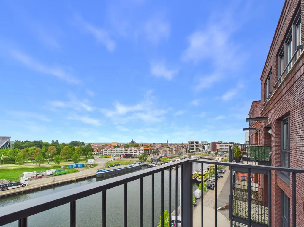 Balcon - Galerij Flat with Westerschelde View in Terneuzen