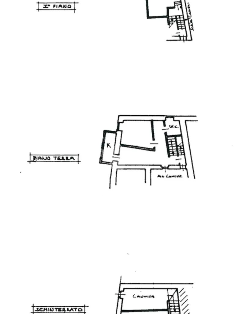 Plan - Borgo House with Panoramic View in Antona