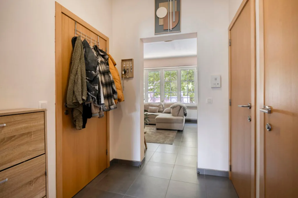 Entrée - Appartement de rez-de-chaussée avec grande terrasse à Zellik