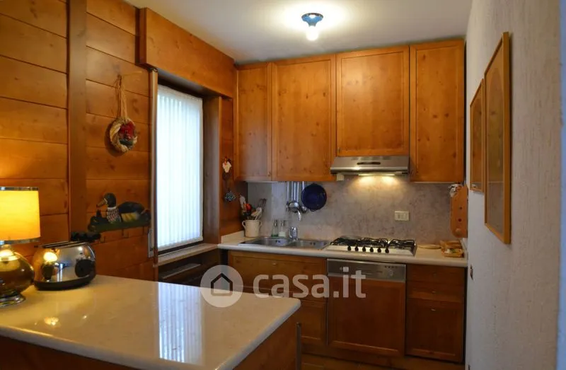 Cuisine - Three-Bedroom Apartment with Balcony in Gallio