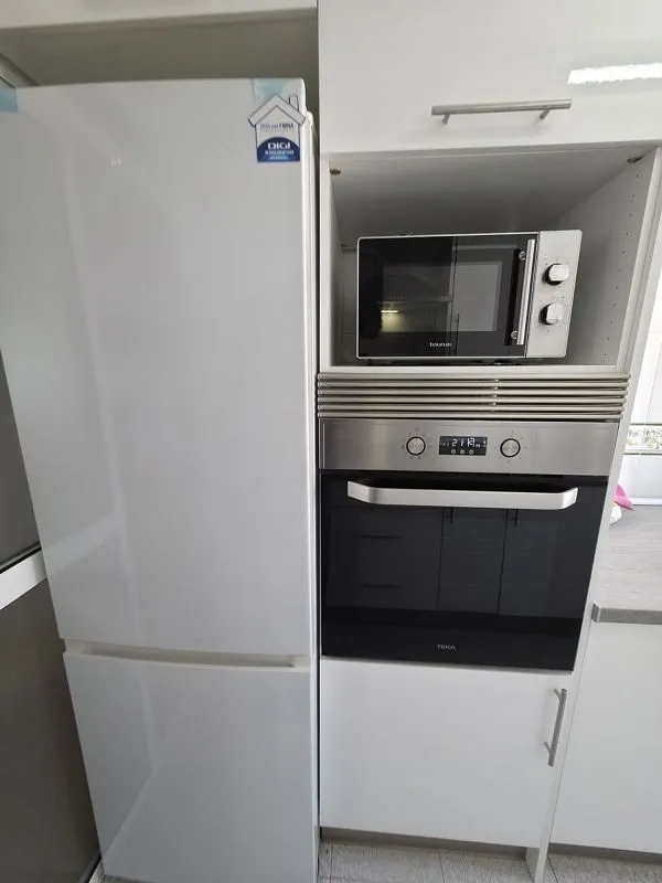 Köök - Furnished Flat with Garden in Las Huertas