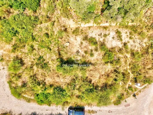 Vue aérienne - Terrain Constructible avec Vue Mer à Vallauris